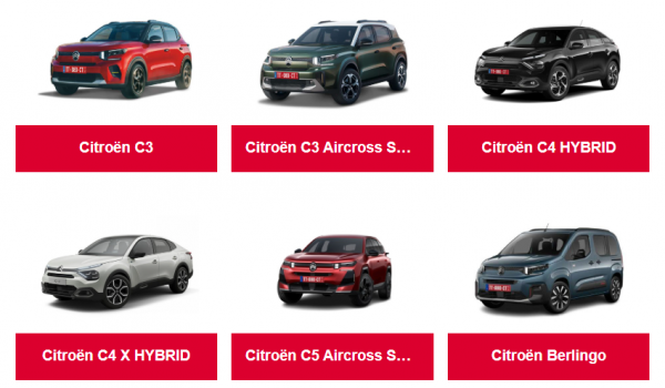2027 CITROEN CAR FLEET